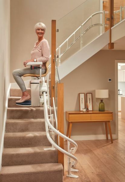 Infinity Curved Stairlift, photo 05.