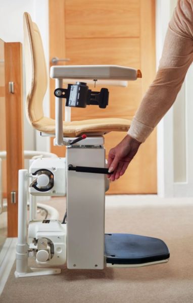 Infinity Curved Stairlift, photo 09.